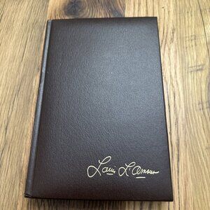 Louis Lamour leatherette Under The Sweetwater Rim hardcover book